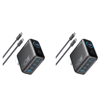 Anker Charger (140W, 4-Port, PD 3.1) with USB-C Cable (2-Pack)