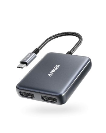 Refurbished PowerExpand USB-C to Dual HDMI Adapter