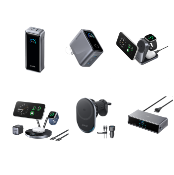 Anker Prime Power Bank, Anker 160W Charger, Anker Prime DL7400 Docking Station, Anker Wireless Car Charger, Anker Wireless Charging Station (Dock Stand), Anker Wireless Charging Station (Foldable)
