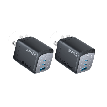 Bundle kit: Anker Prime 67W GaN Wall Charger (3 Ports) 2-Pack