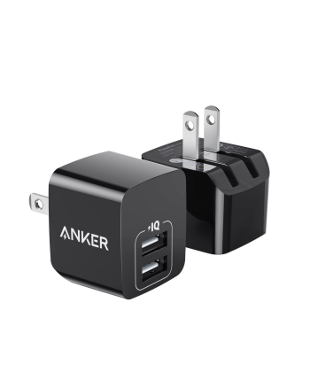 Anker Dual-Port 12W Wall Charger (2-Pack)