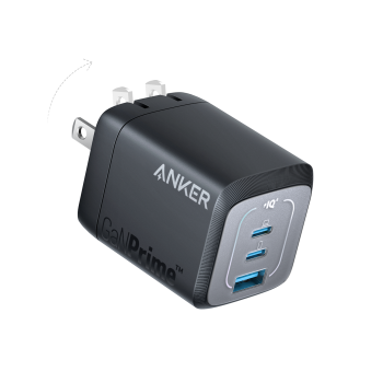 Refurbished Anker Prime 67W GaN Wall Charger (3 Ports)