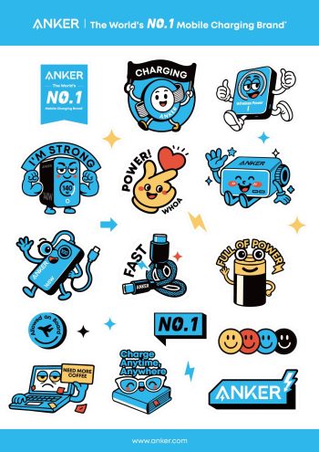 Anker Original Sticker